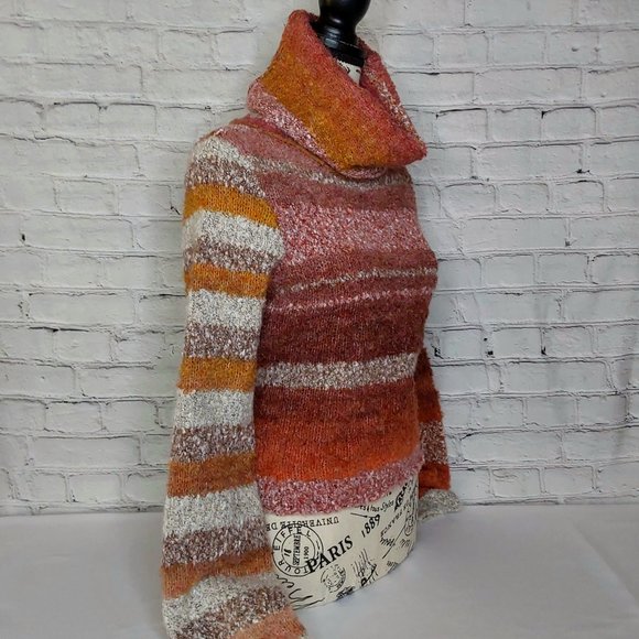 'FREE PEOPLE' CROPPED TURTLENECK SWEATER - Picture 3 of 16